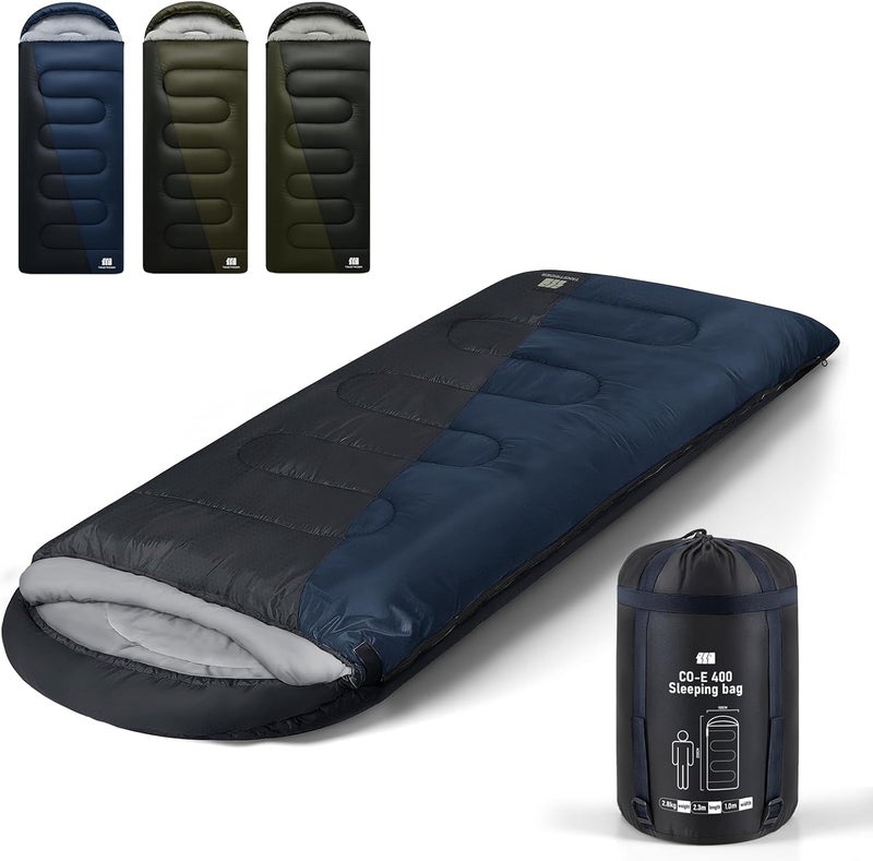 TANSTRIDER 0 Degree XXL Winter Sleeping Bags for Adults Cold Weather,Camping Sleeping Bag for Kids with Compression Sack,4 Season Camping Essentials Gear for Hiking,Traveling,Outdoor,Backpacking - Image 1